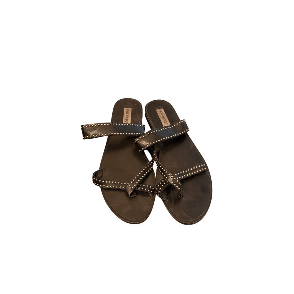 Steve Madden Black sandals size 10